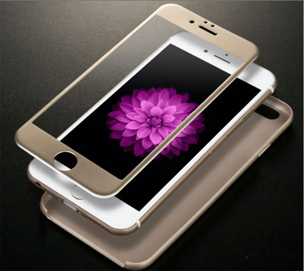 Miglior Vetro Temperato iPhone 7 Plus Oro 9H - Protezione Display 5.5