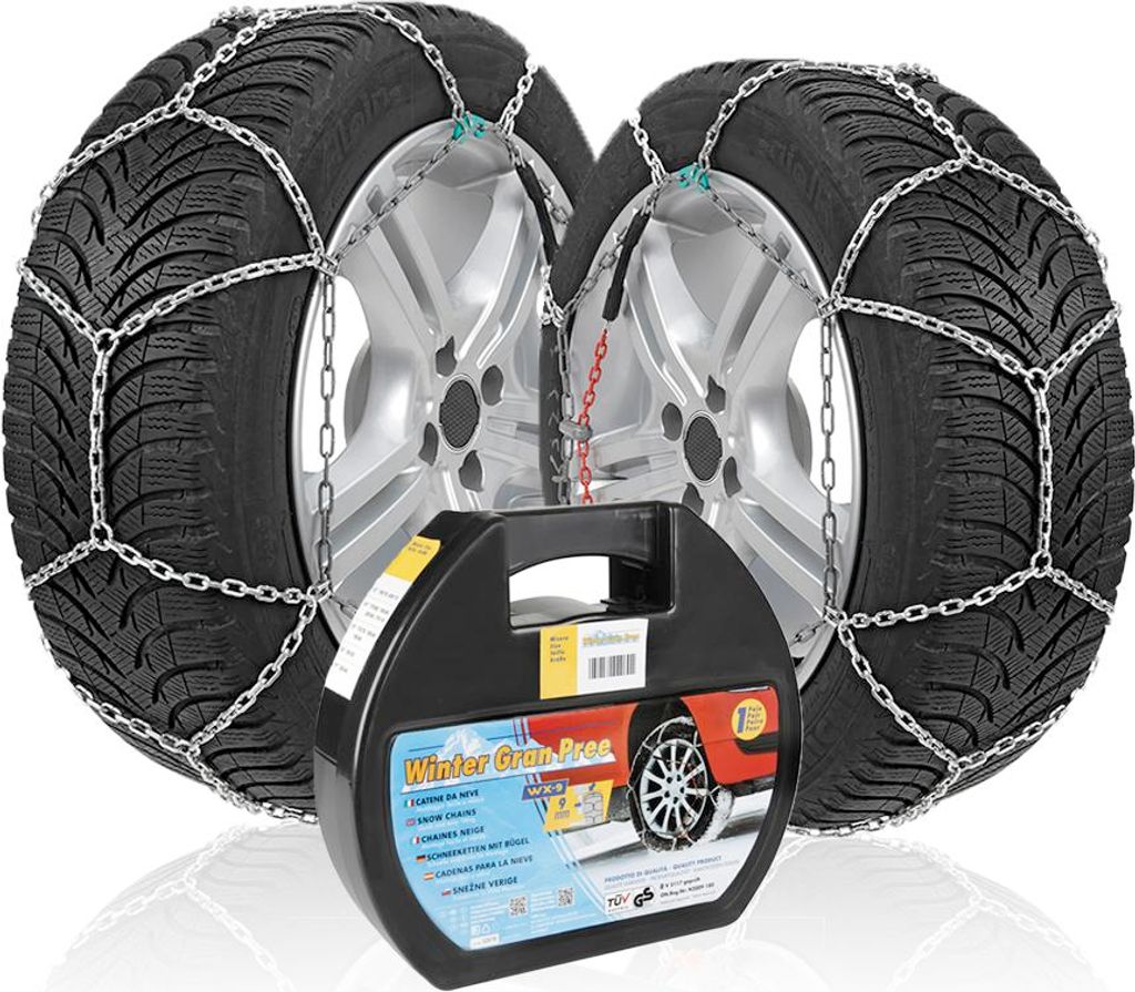Gran Pree Schneeketten 9mm Hyundai Ioniq 2016 - 2019 für Ihre Reifengröße 225/45R17