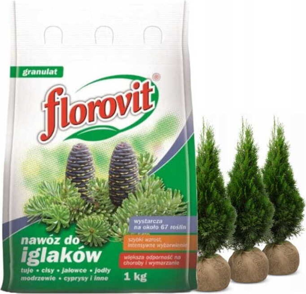 Florovit concime per conifere sacchetto da 1 kg Immagine del prodotto 