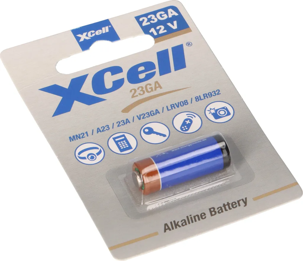 Pila XCell 23GA 12V High Performance per Sistemi di Sicurezza Professionali