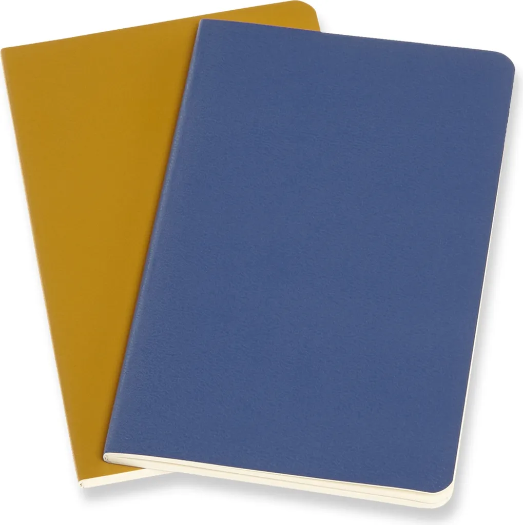 Carnets de poche Moleskine Volant lignés - Lot de 2 pour le voyage