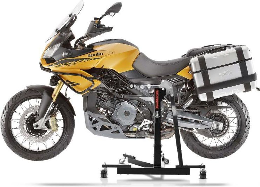 CS Power Evo-Zentralständer für Aprilia Caponord 1200 Rally 15-16 Schw