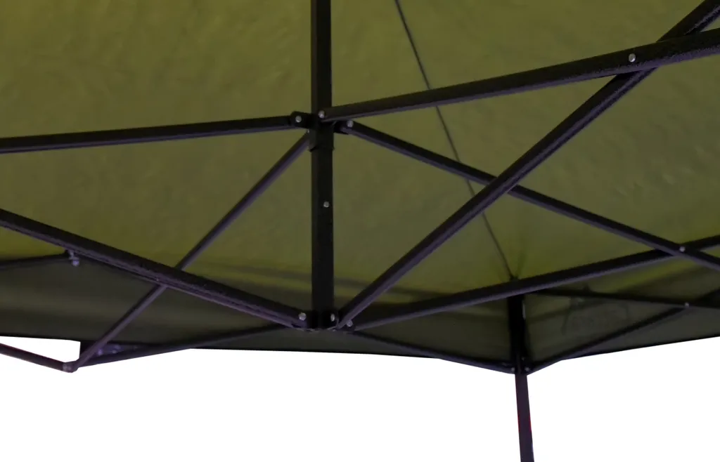 Cattara 13338 Tente de réception ciseaux 3x3m imperméable verte - 5