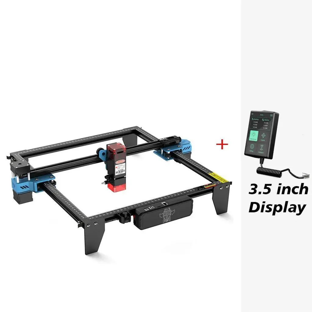 Machine de découpe et gravure laser 10W, écran tactile intelligent - 2