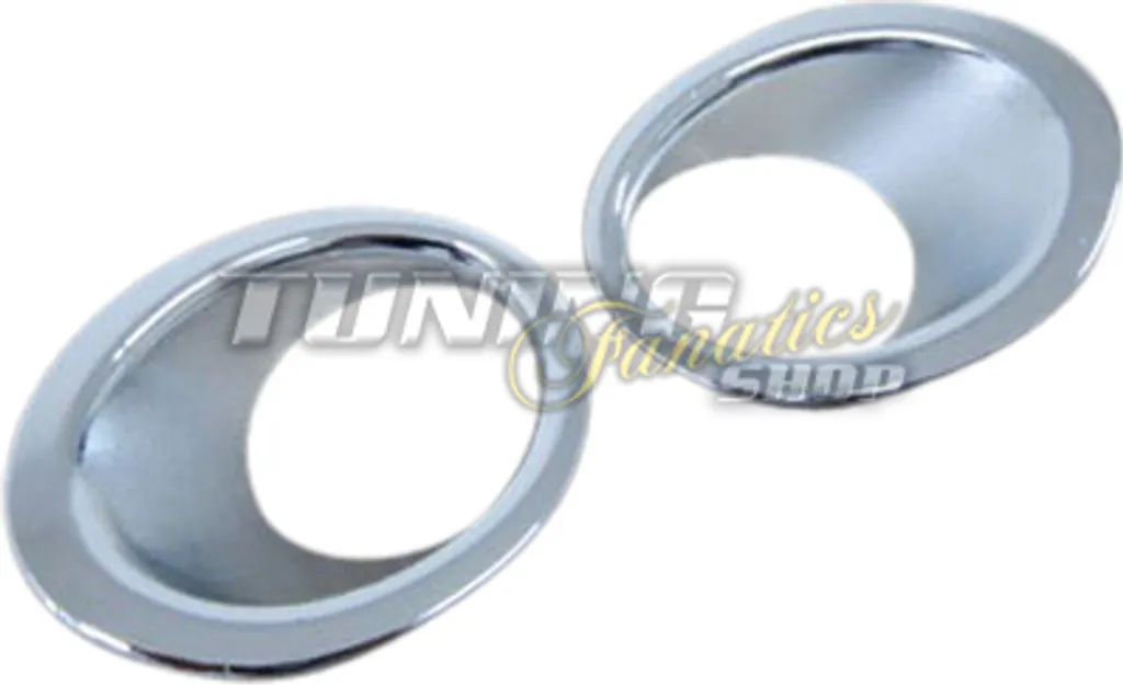 Cerclage antibrouillard chrome ABS résistant pour Qashqai 2007-2010