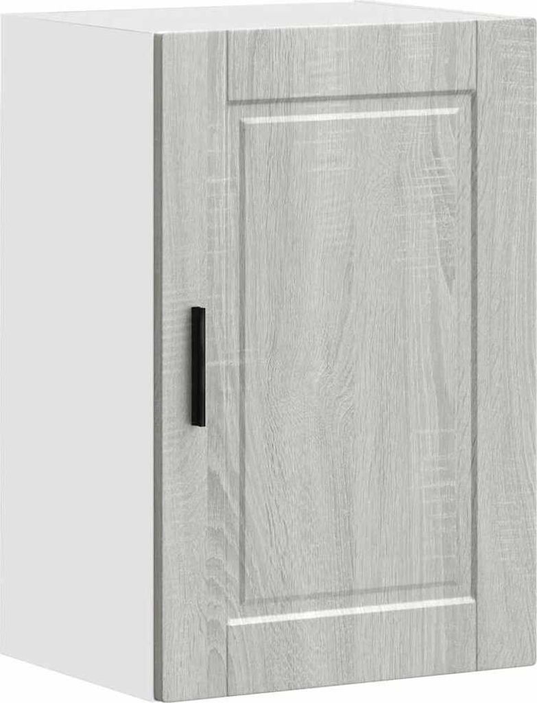 vidaXL Küchen-Hängeschrank Porto Grau Sonoma Holzwerkstoff