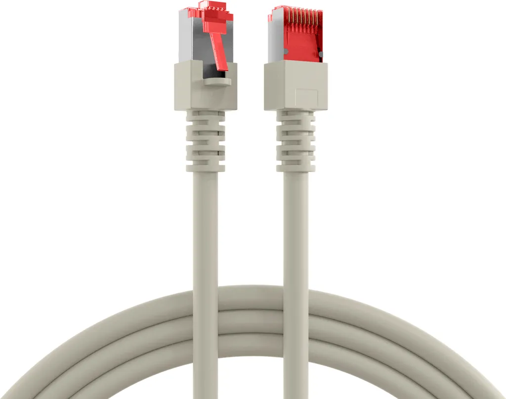 Cavo di Rete VALUE 15 Metri Cat 6 Schermato - Grigio - Alta Qualità