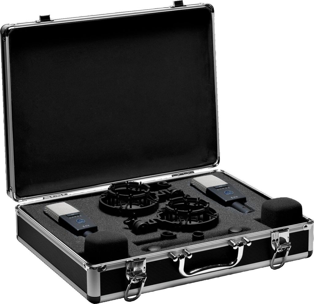 AKG C 414 XLS-ST Kondensator-Studiomikrofon (2 Stück), auf einander abgestimmt (matched Set)