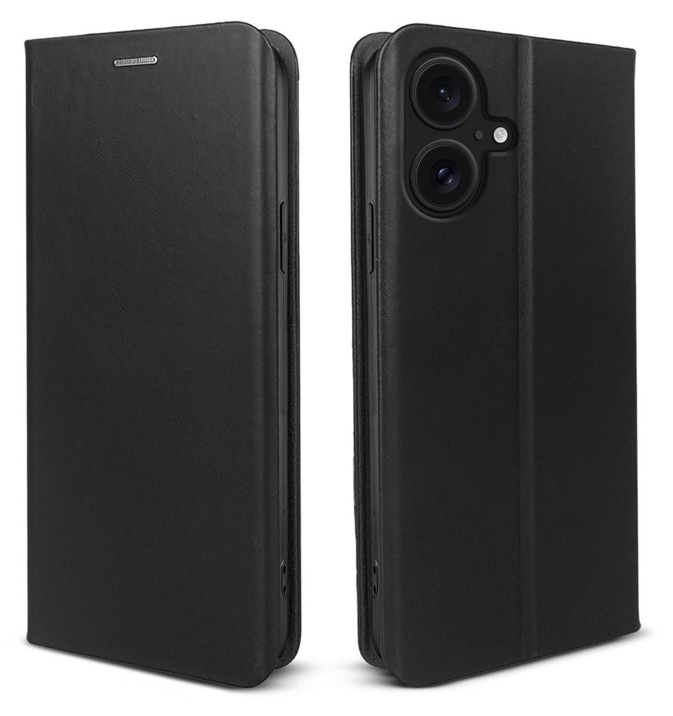 Handyhülle für Apple iPhone 17 Echtleder Flip Cover Hülle Produktbild 
