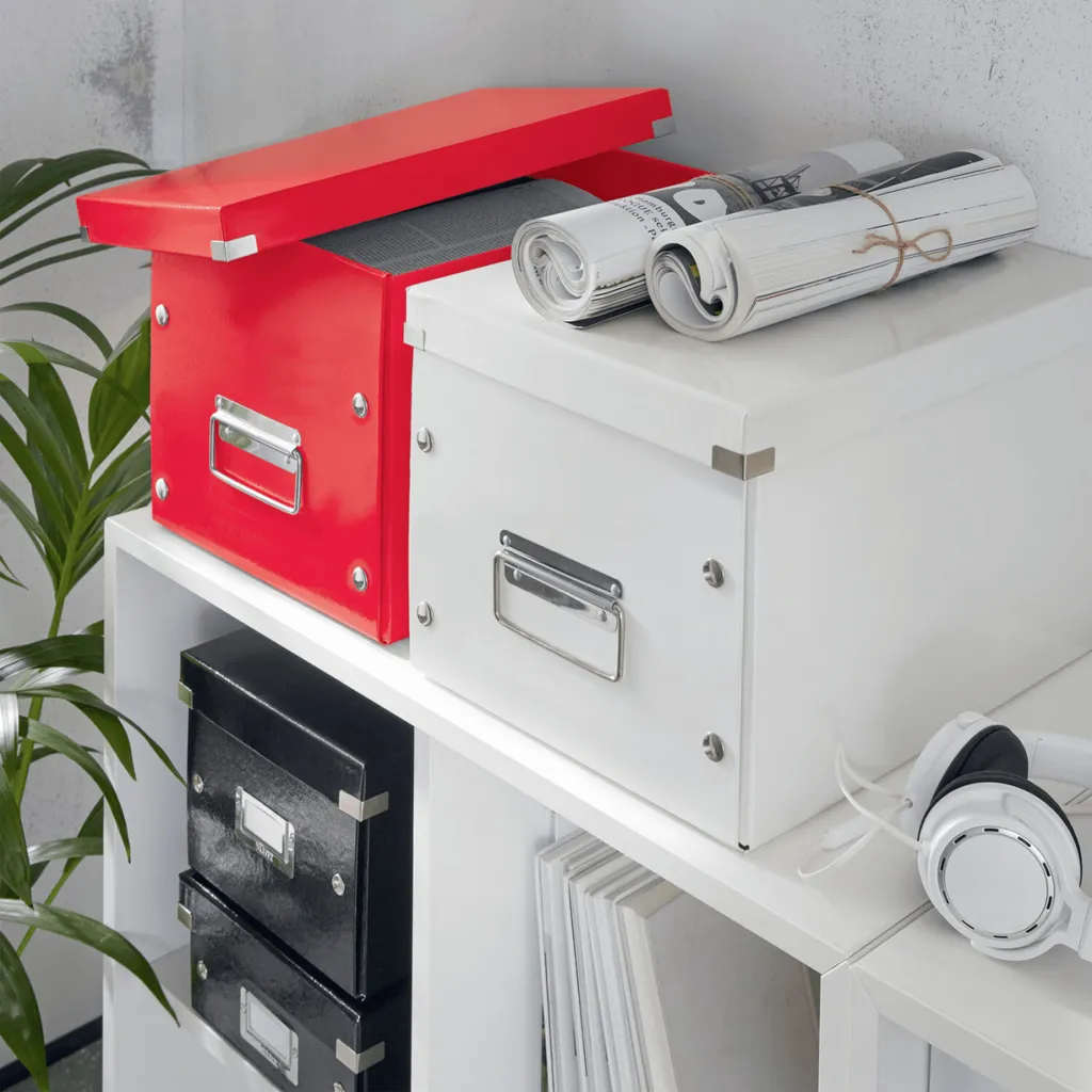 Boîte de rangement pliable LEITZ Click & Store avec boutons-pression 30L
