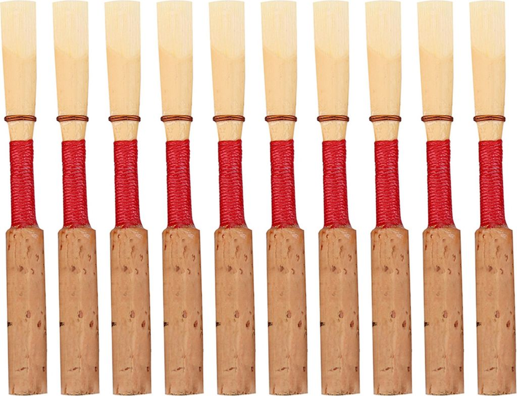 Oboenrohrblätter, Oboenrohrblatt, Oboenzubehör, Oboenrohrblätter Medium, Bambus Oboenrohrblätter