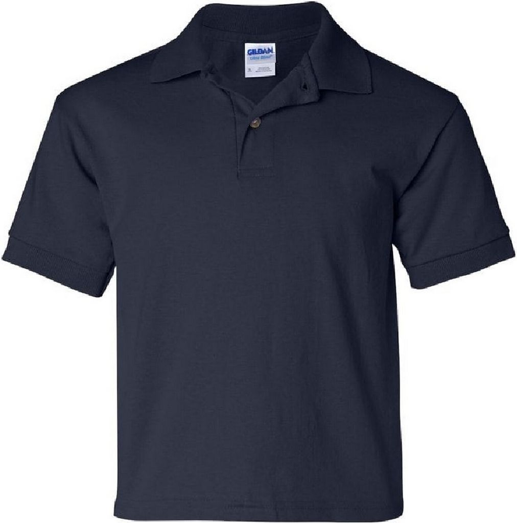 Gildan DryBlend Kinder Polo-Shirt BC1422 (L) (Marineblau)