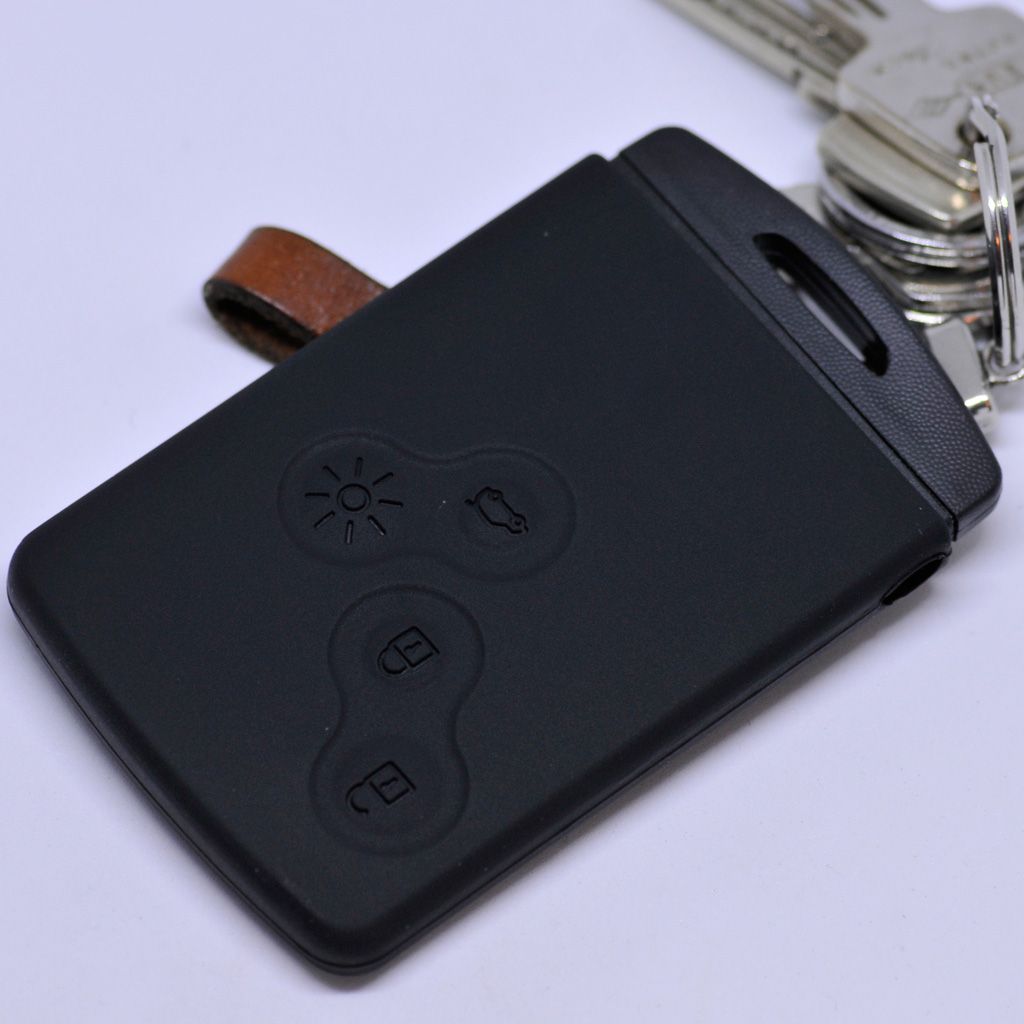 Kaufe Smart 3 Tasten Fernbedienung Silikon Autoschlüssel Hülle für Renault  Megane RS Scenic Kartenschlüssel Smart Key
