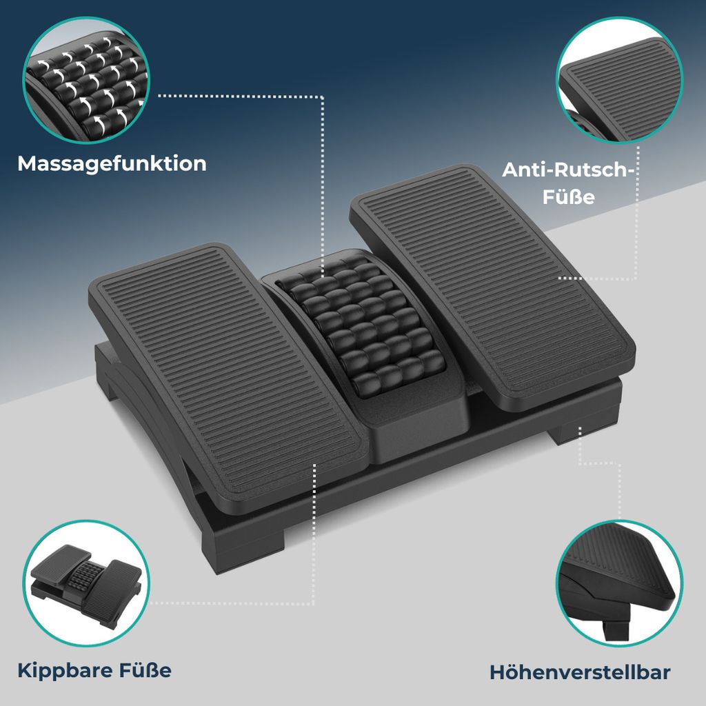 BUDDLEY Ergonomische Fußstütze für Büro oder | Kaufland.de