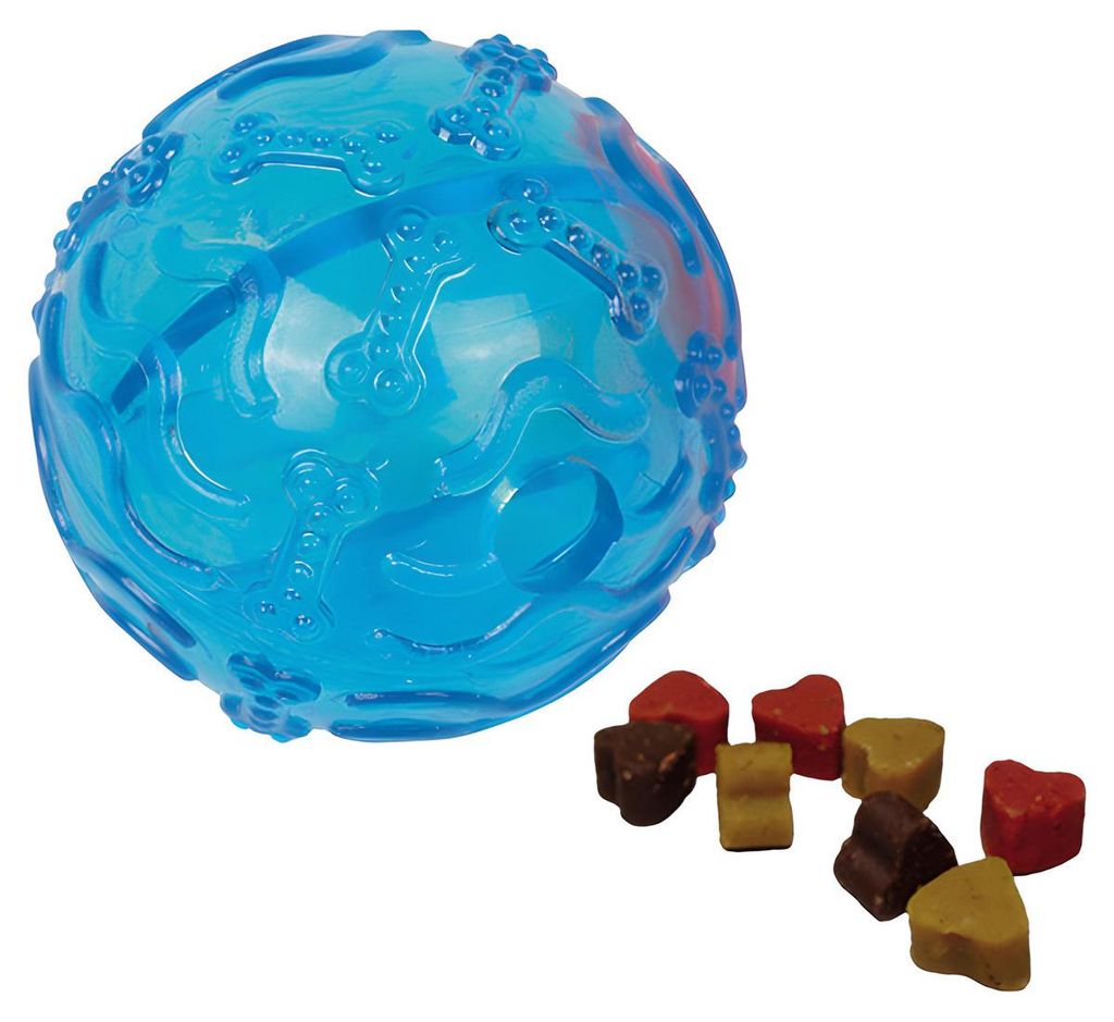 Nobby TPR Snackball 8 cm blau
