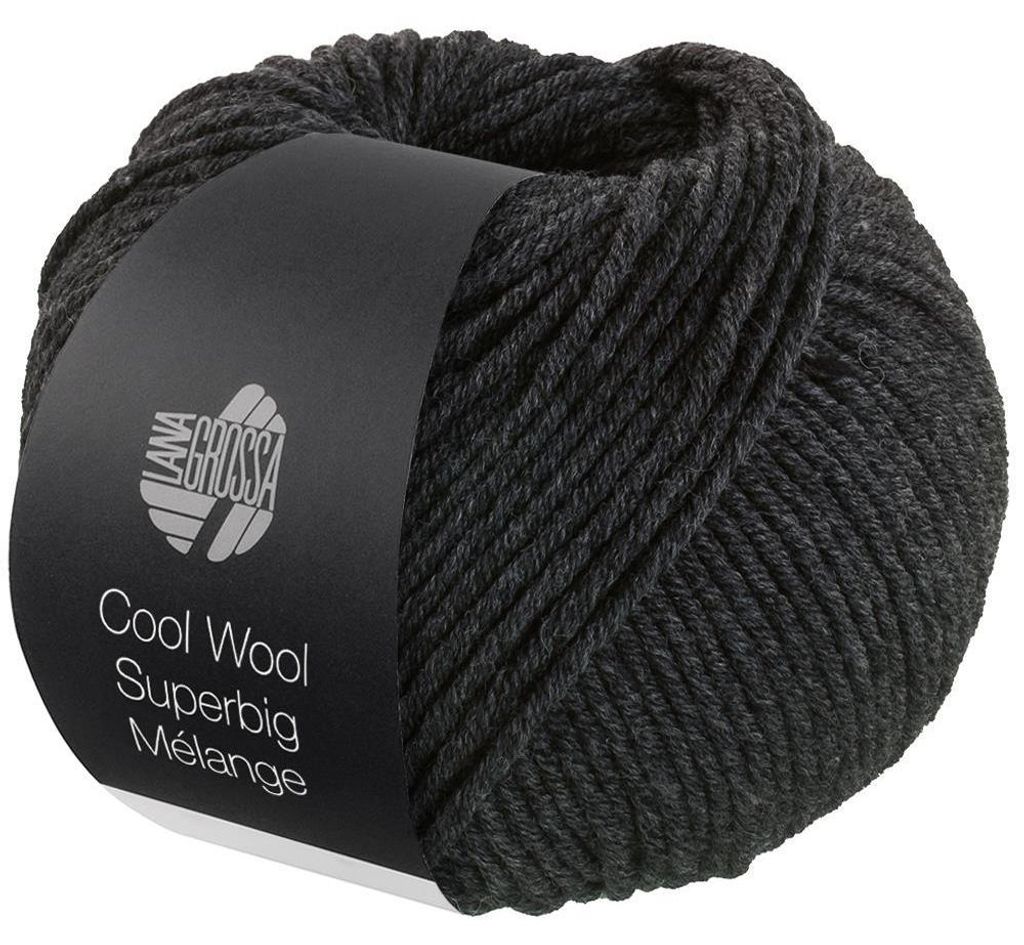 Lana Grossa COOL WOOL Superbig Mélange 50 g extravoluminöse Produktbild 