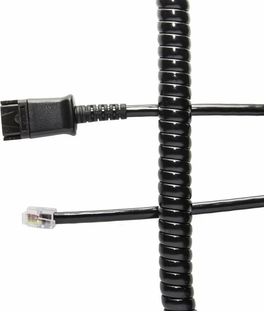 Rallonge Téléphonique RJ11 V7 BL-02+P 2m pour Box et Téléphone Fixe
