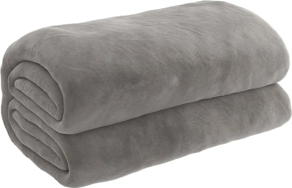 Design & Comfort: Coperta Pesata vidaXL 9kg Grigio 200x220 cm