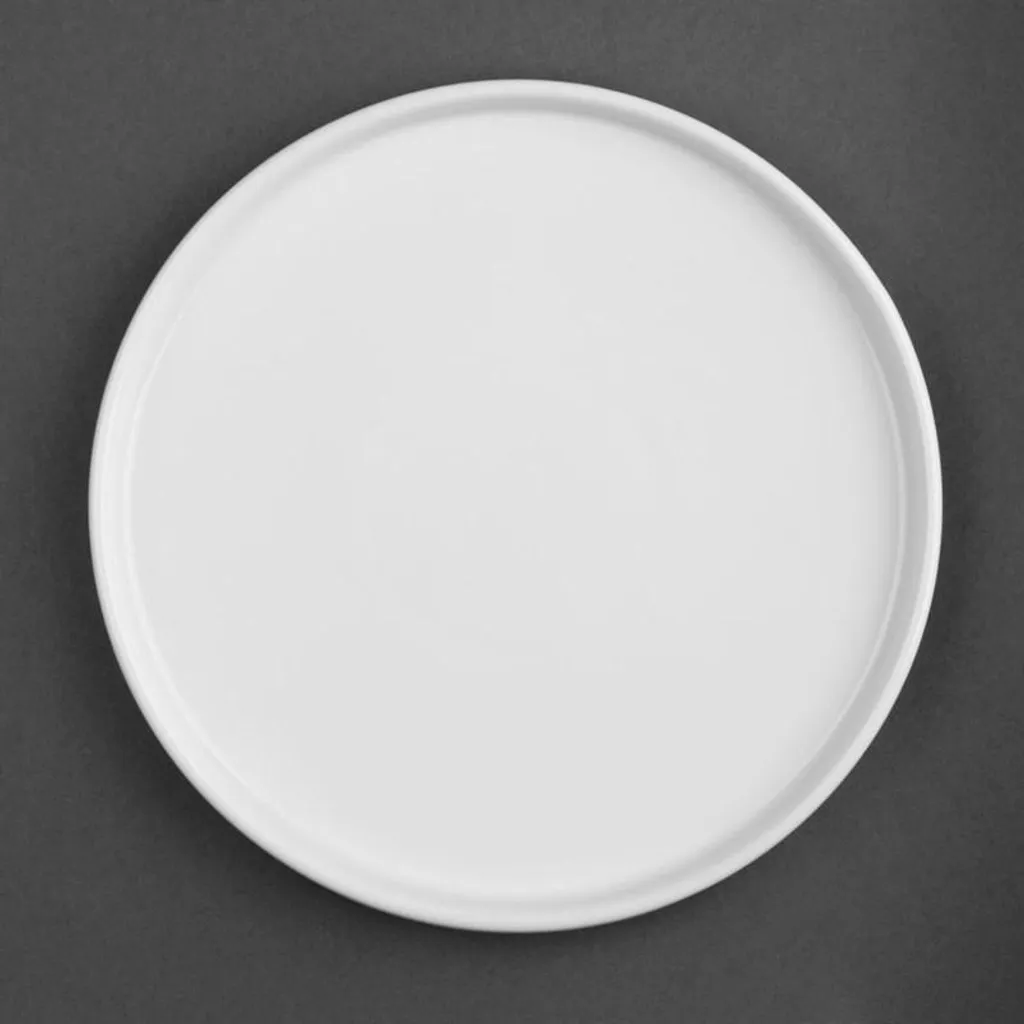 Set 4 Piatti Olympia Whiteware 268mm - Eleganza Minimalista Bianca