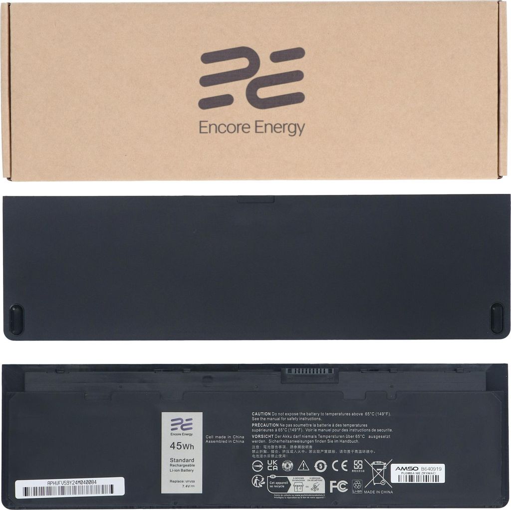 Encore Energy Akku für Dell Latitude E7240 E7250 45Wh 7.4V Produktbild 