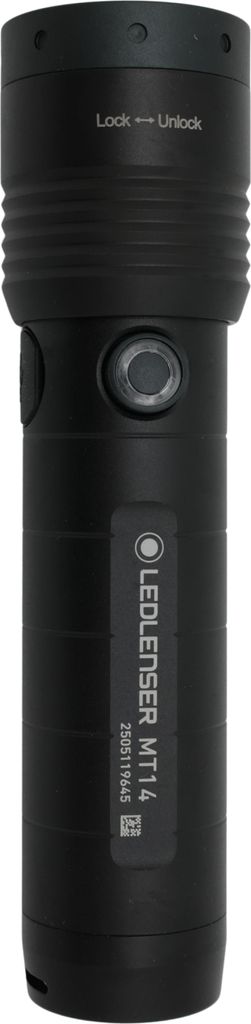 Ledlenser MT14, Baterka, Čierna, Strieborná, Tlačidlá, Obrázok produktu 