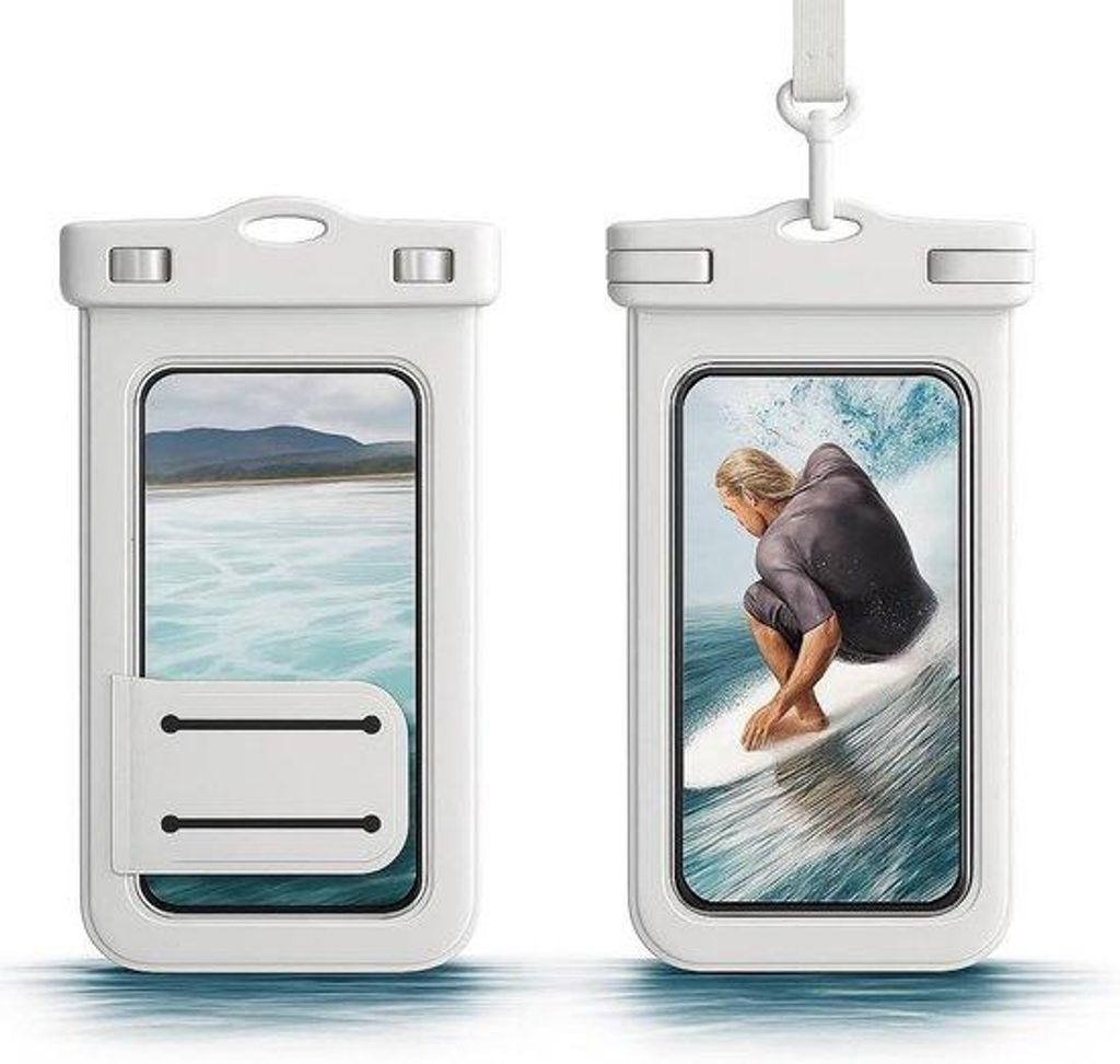 Wasserdichte Telefontasche für Schwimmen, IPX8 Unterwasser-Schutz für iPhone und Samsung, Geeignet für 7,2-Zoll-Smartphones und Ideal für Urlau...