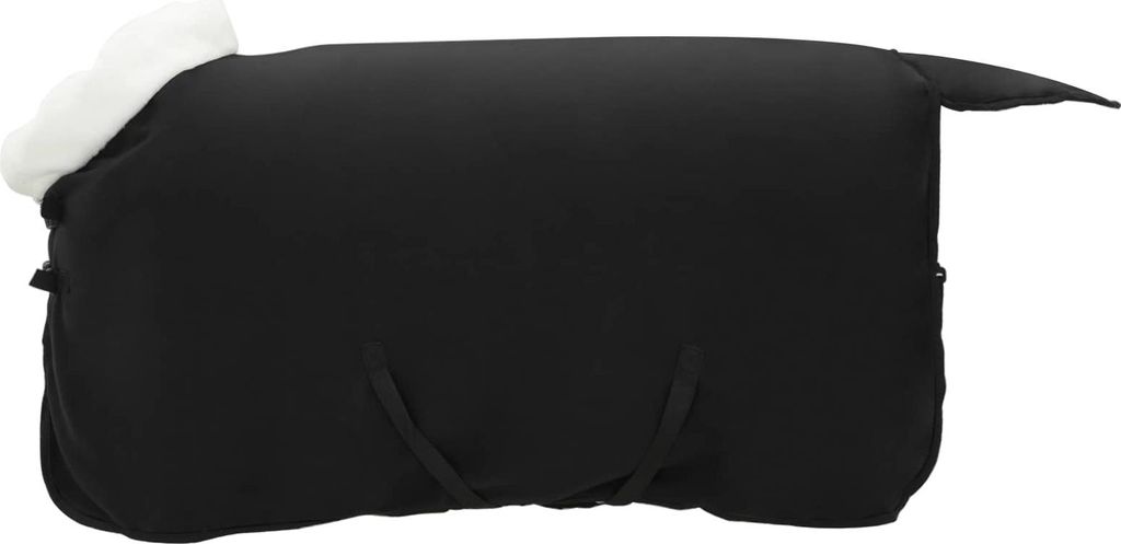 Pferdedecke Schwarz 105 cm Polarfleece