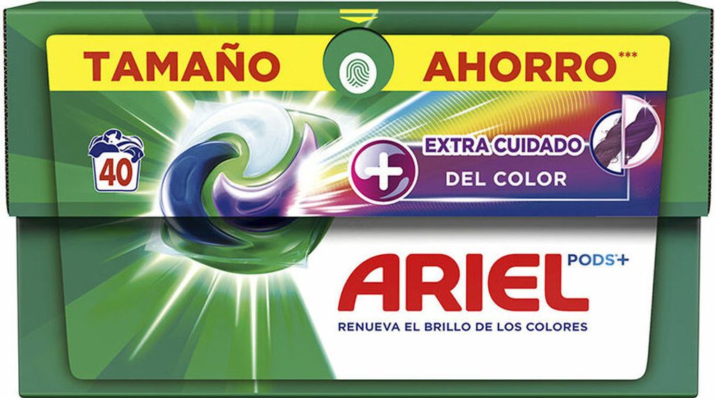Ariel Pods+ Kapsułki do prania kolorowego, 40 sztuk Zdjęcie produktu 