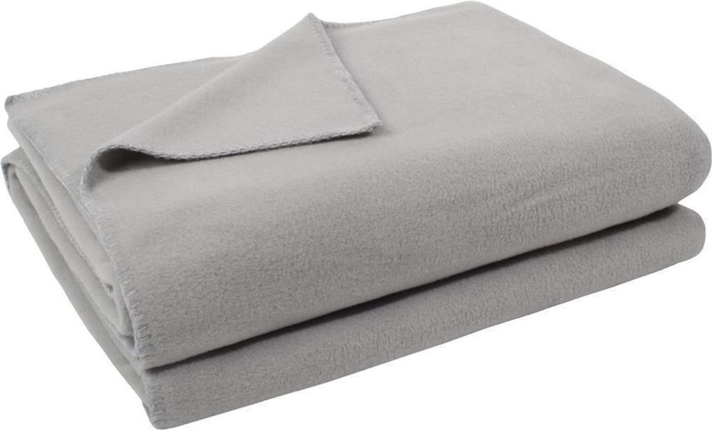 Zoeppritz Plaid Soft-Fleece Colore grigio chiaro Dimensioni Immagine del prodotto 