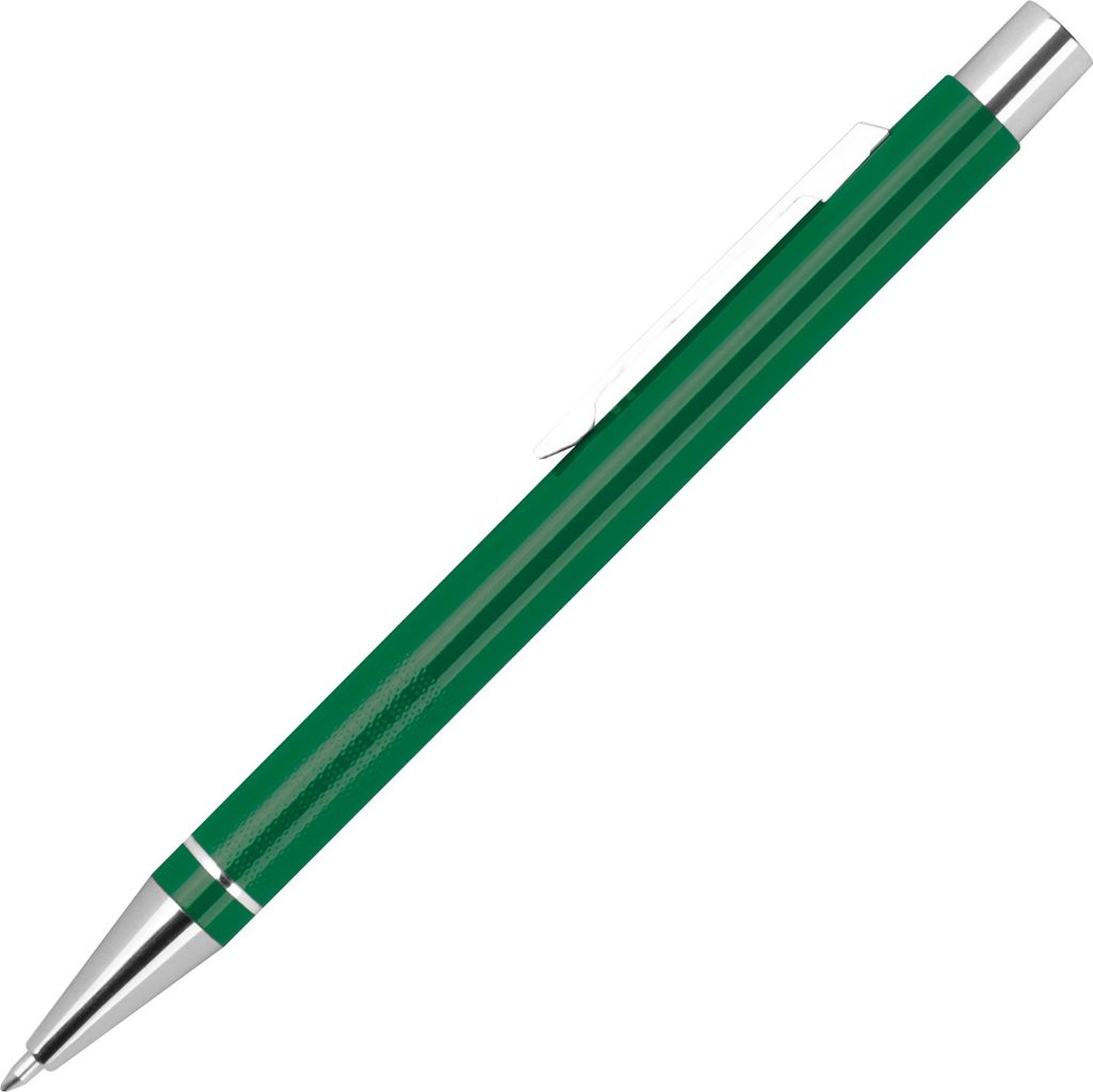 Gel-Kugelschreiber / aus Metall / Gelschreiber / Farbe: grün