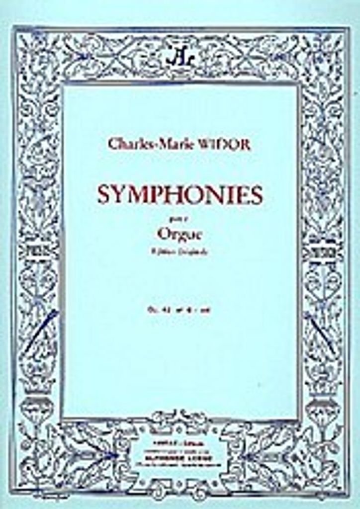 Symphonie sol majeur no.6 op.42,2 :pour orgue