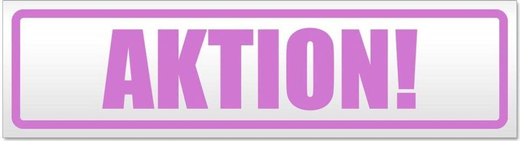Kiwistar - Autoaufkleber - Flieder - 20 x 5,3 cm - Aktion! - Hinweis Aufkleber Sticker für Auto, Kfz, Fahrrad, PKW, LKW