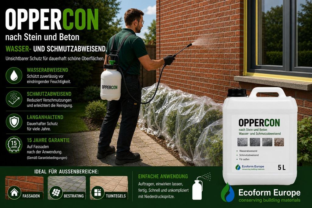 Oppercon Steinimprägnierung & Betonversiegelung – 1 L – 8 Produktbild 