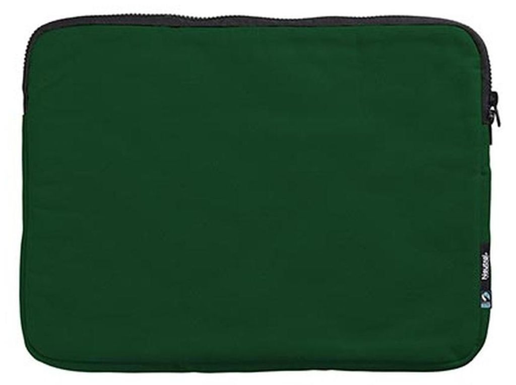 Neutral - Laptop-Tasche "15", Köperbindung LT4631 (Einheitsgröße) (Flaschengrün)