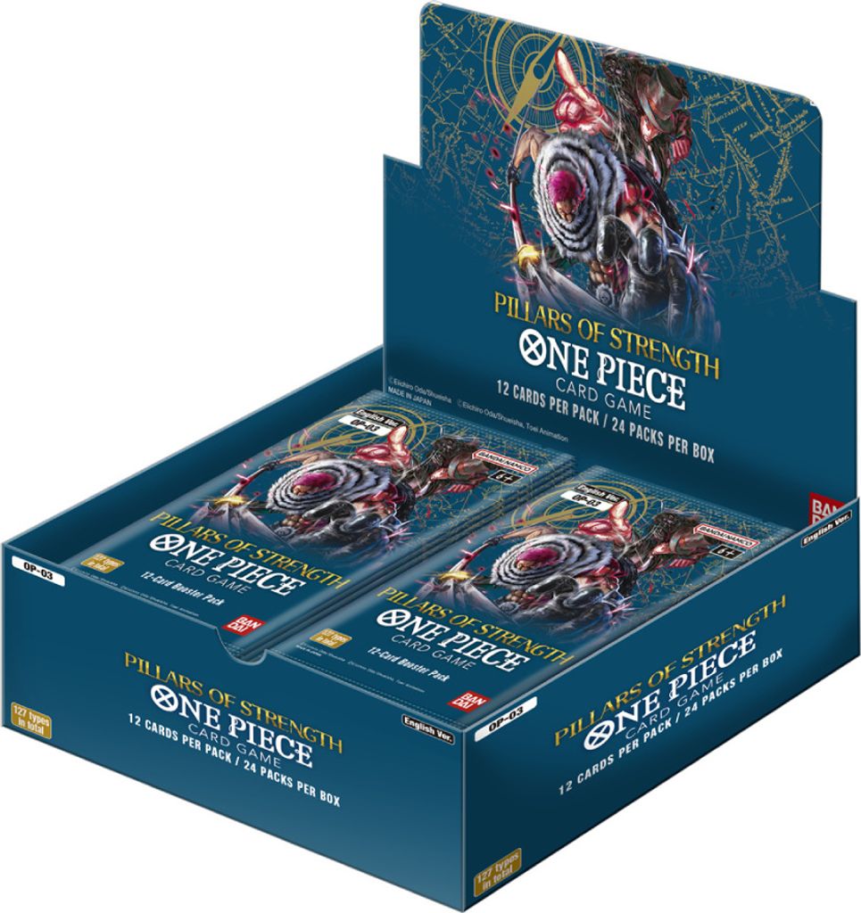 One Piece Pillars of Strength Booster Box Produktbild 
