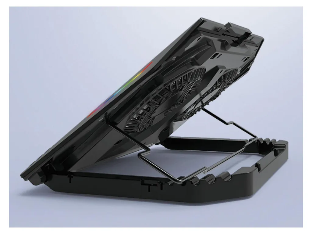 Conceptronic THYIA02B Support de Refroidissement Gaming 17 pouces Noir