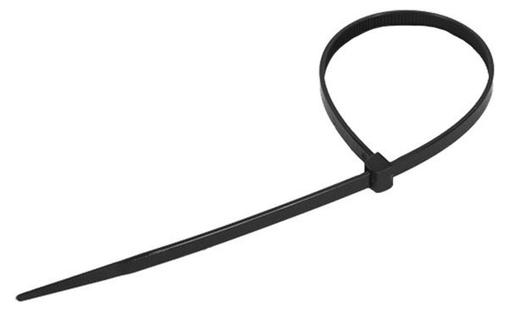 Opaska Kablowa 100Szt. Nylon Czarna 4.8*160Mm - Smand48160Nz
