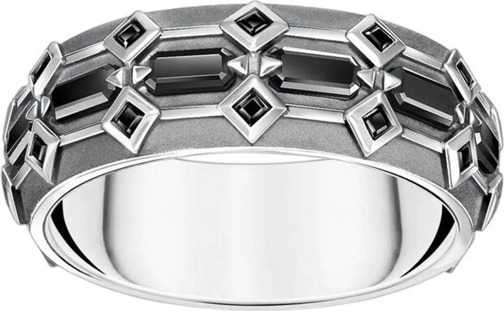 Bague de Mariage ou Alliance Homme Thomas Sabo Rebel at Heart Argent 64