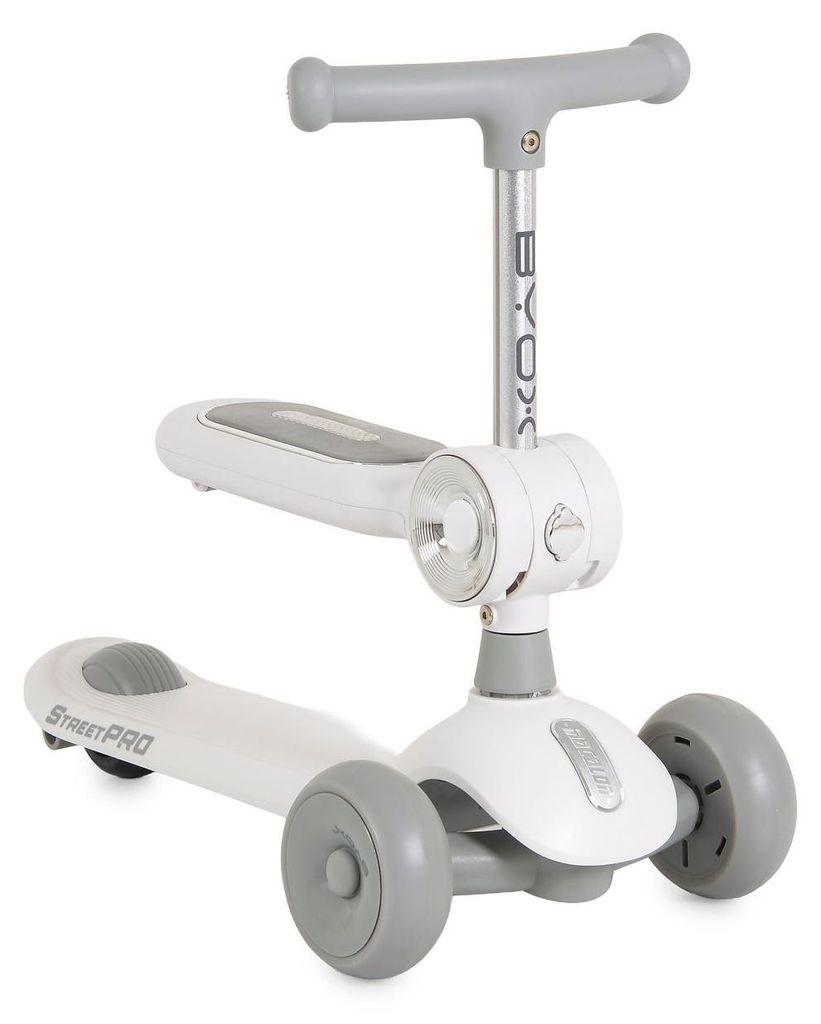 Byox StreetPro Grey: monopattino 2-in-1 per bambini, con Immagine del prodotto 