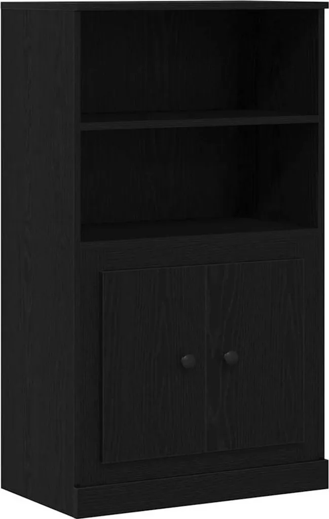 SYFAX™ Highboard Rovere Nero 60x35.5x103.5 cm | Mobile in Multistrato