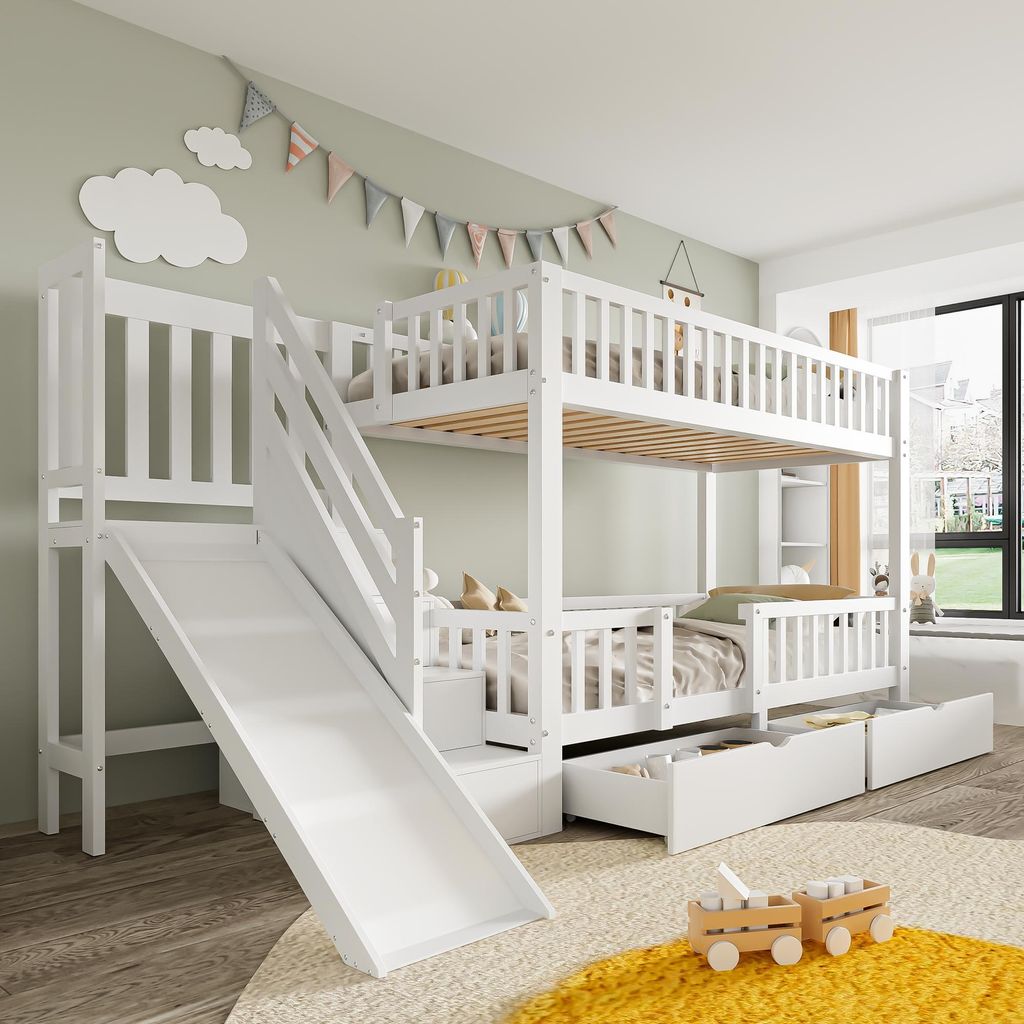 letto a castello okwish letto a castello 90x200cm con Immagine del prodotto 