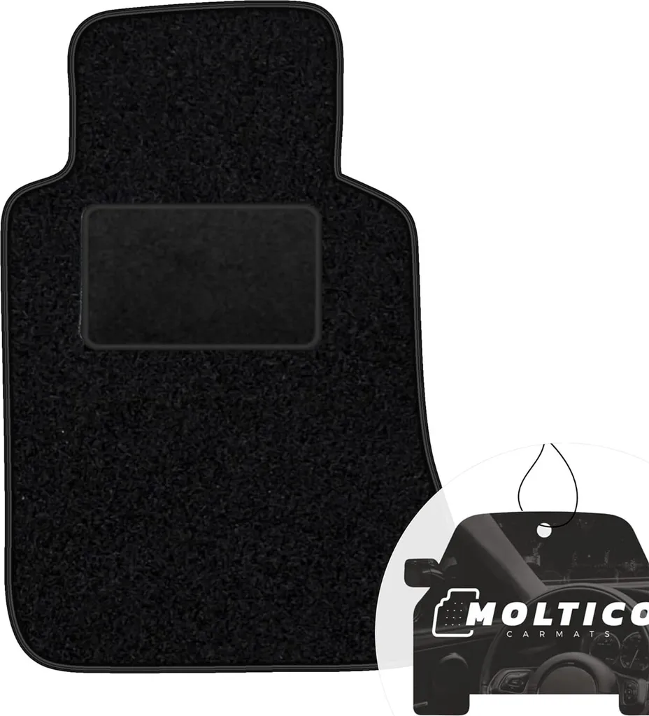moto-MOLTICO Tappetino per il pavimento dell'auto Velours lato conducente Tappetino nero per il conducente 1 pezzo adatto per Mercedes-Benz ML W166 GL X166 GLE I C292 GLS I X166