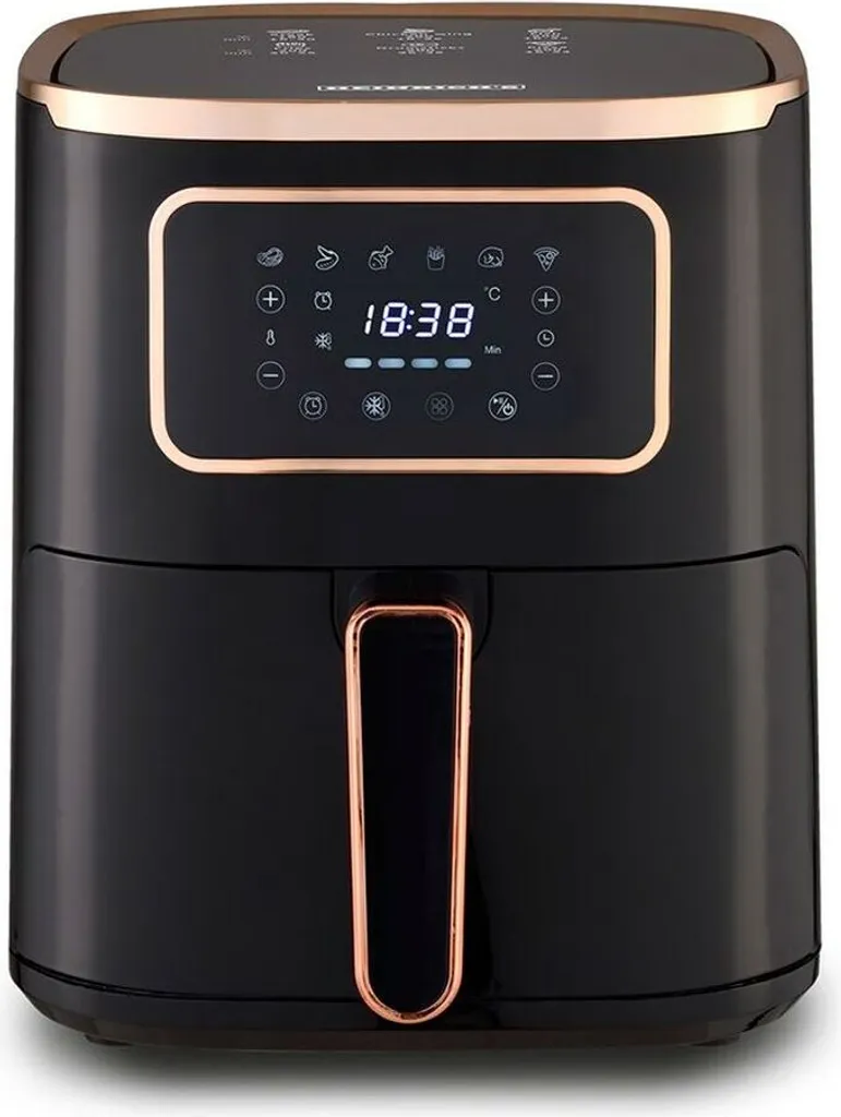 Friteuse sans odeur Heinrich's HFR 8216 Noire 5L - Finie la graisse