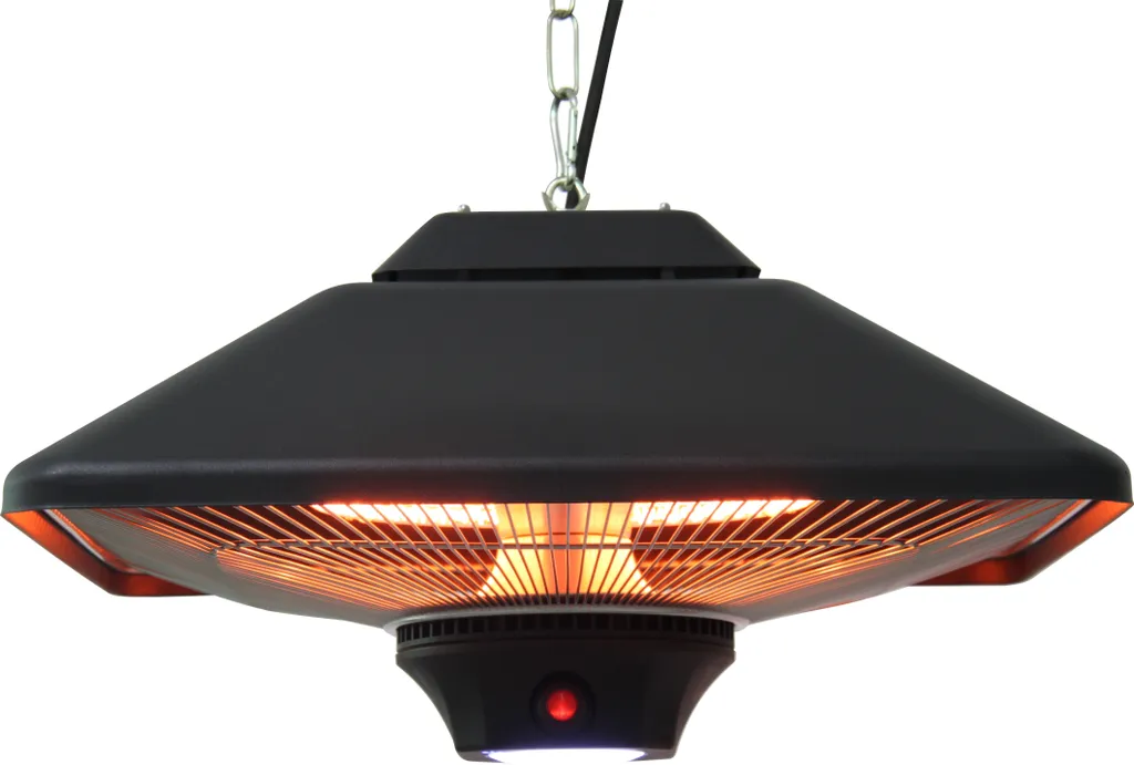 Riscaldatore a soffitto WDH-200LS | Stufa Infrarossi 2000W LED Professionale