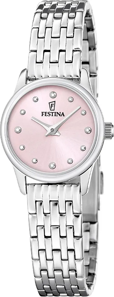 Montre femme Festina F20749/2 étanche avec cadran bleu et verre minéral