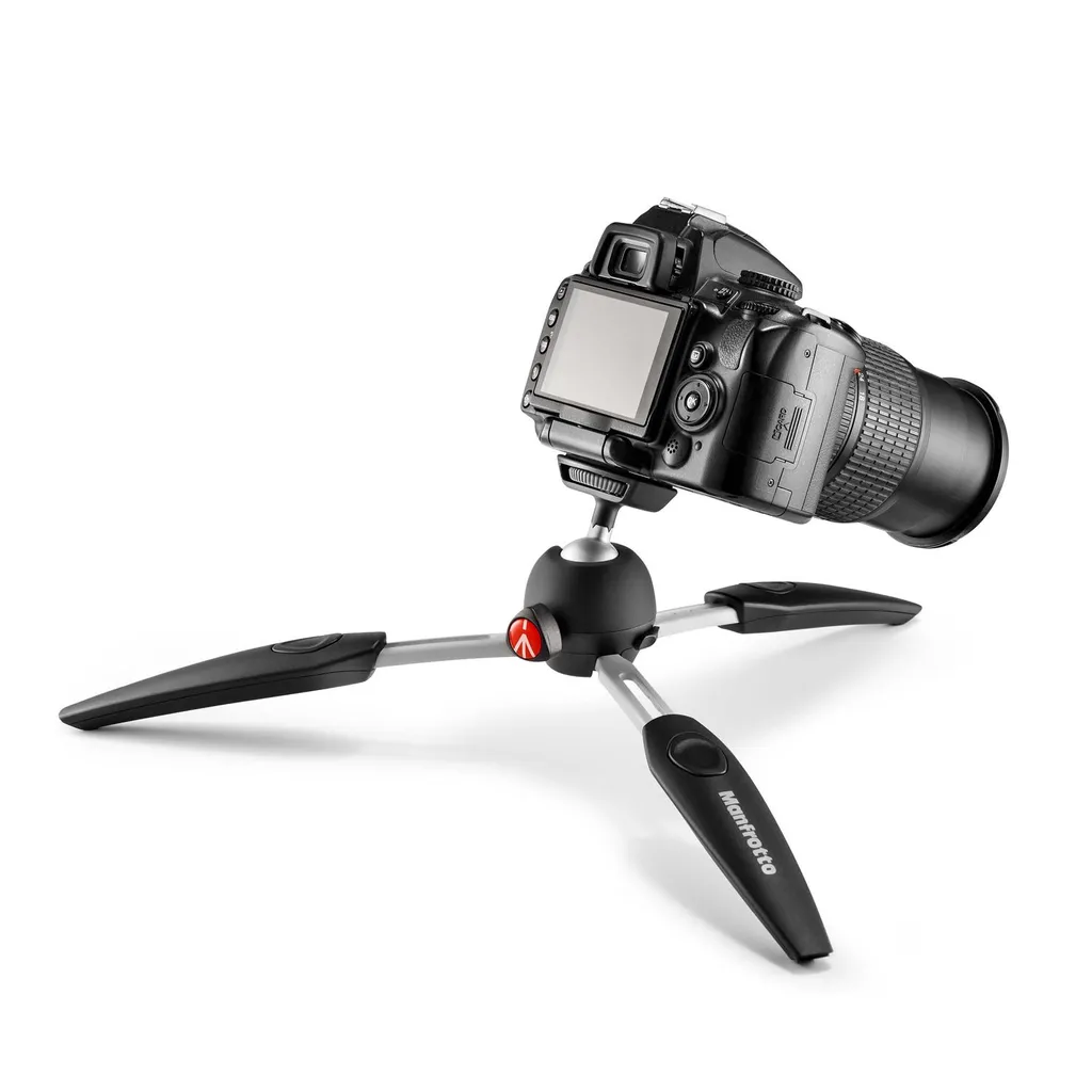 Treppiede Manfrotto PIXI EVO Nero: Supporto Vlogging e Selfie Stick - 5