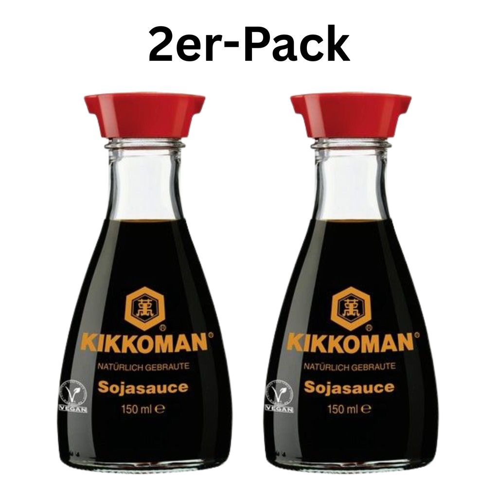 2er-Pack Kikkoman Sojasauce Spender 150ml
