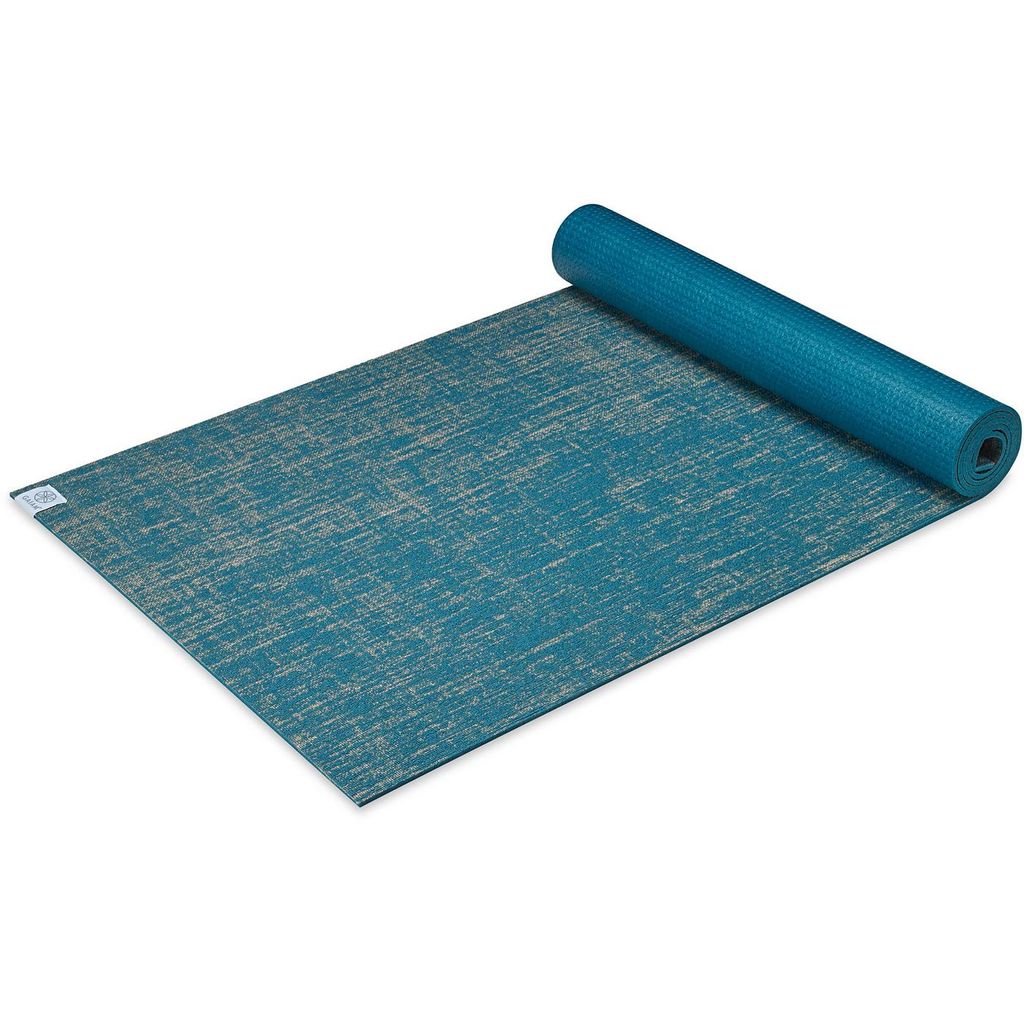 Gaiam Jute Yoga Matte 6mm design -