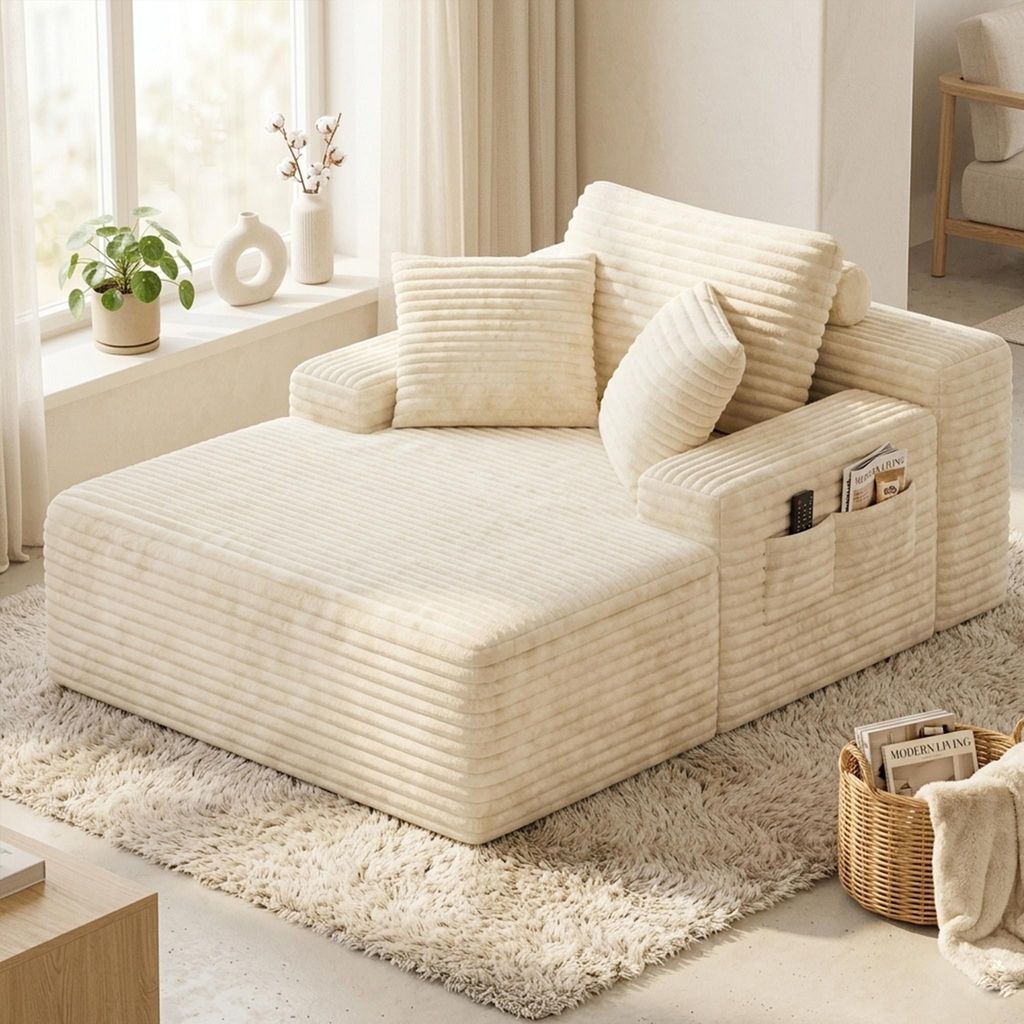 BEALIFE Modul-Sessel AR69 102x150x61 cm, Armlehnen & Produktbild 