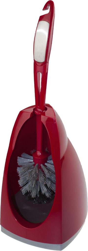 Buemag Toilettenburste - mit Halter - rot - 41 cm Produktbild 
